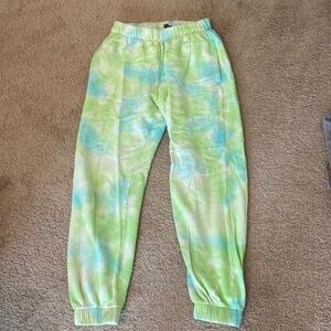 Wild fable tie dye joggers